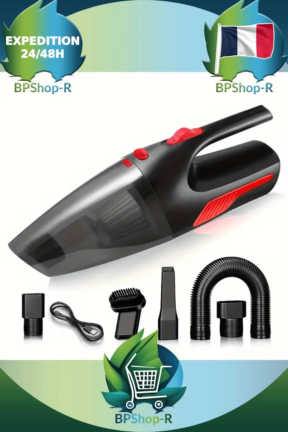 Affichage de produits disponibles avec étiquette Best-seller sur la page d'accueil
